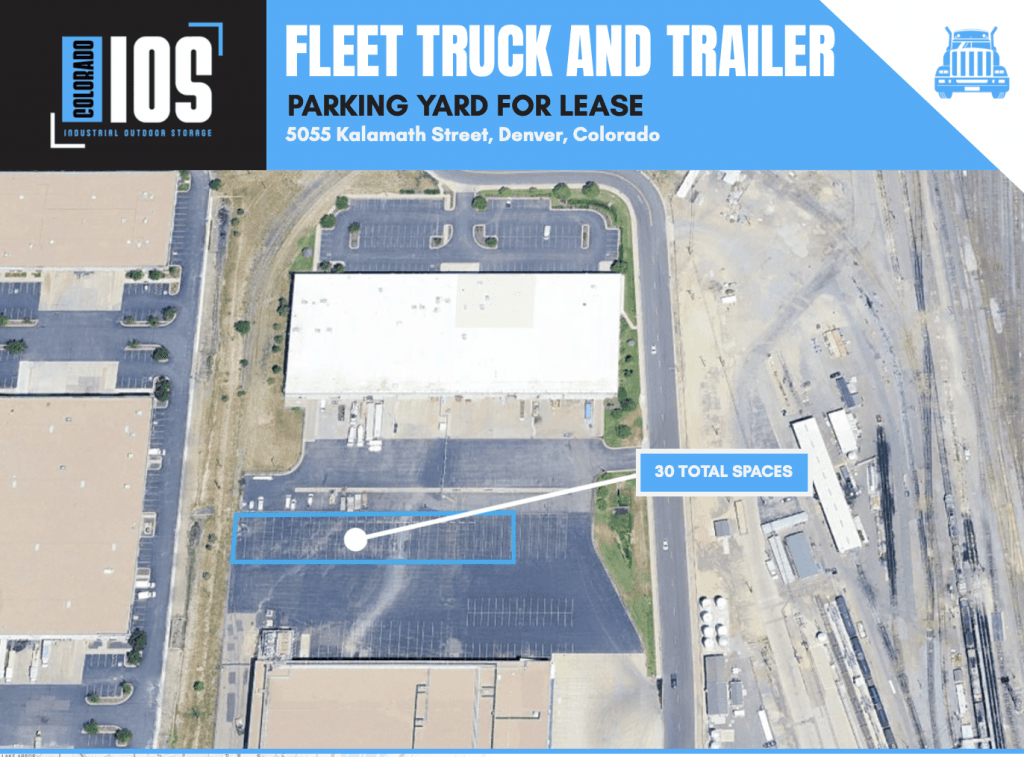 Truck/Fleet Parking Sublease